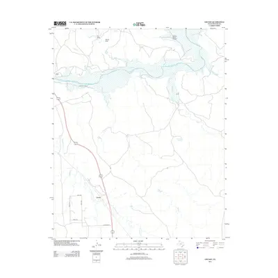 2012 Map of Chunky, 2012 Print