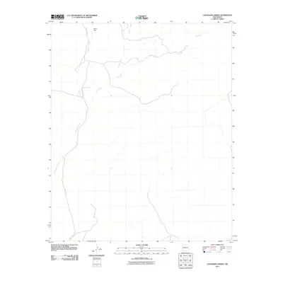 2010 Map of Chupadera Spring, 2010 Print