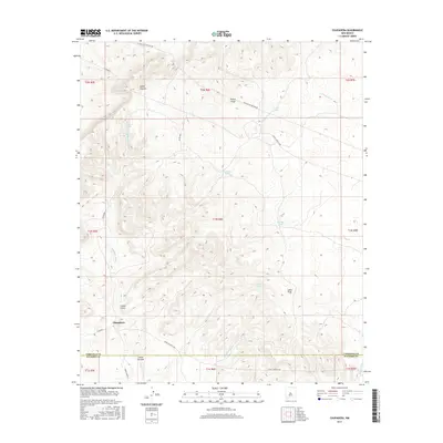 2017 Map of Chupadera, 2017 Print
