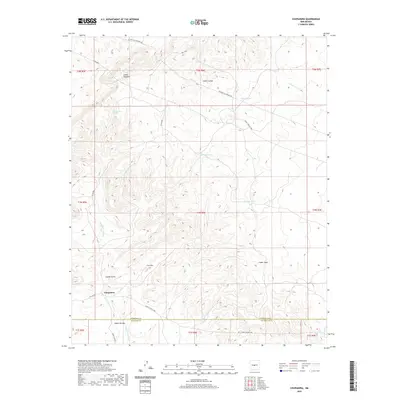 2020 Map of Chupadera, 2020 Print