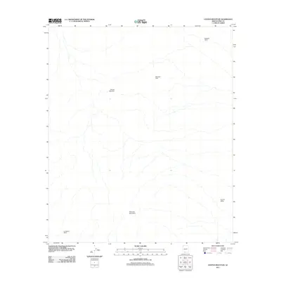 2011 Map of Chupan Mountain, 2011 Print
