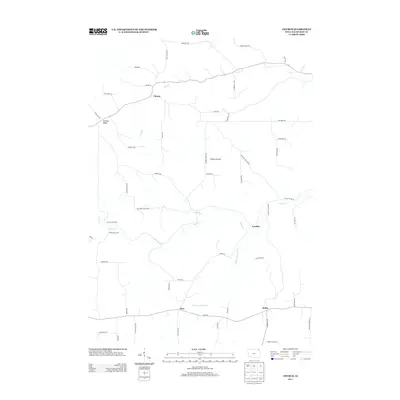 2013 Map of Church, 2013 Print