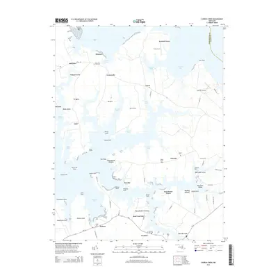 2014 Map of Church Creek, 2014 Print