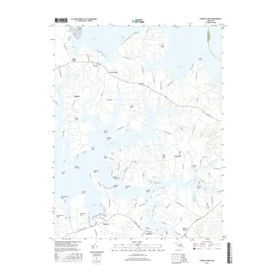2016 Map of Church Creek, 2016 Print