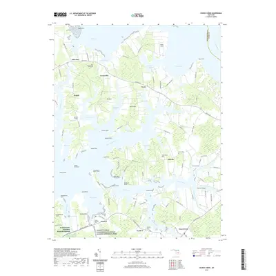 2019 Map of Church Creek, 2019 Print
