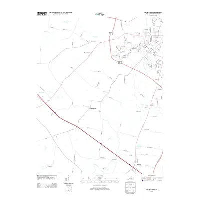 2013 Map of Church Hill, 2013 Print