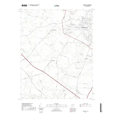 2019 Map of Church Hill, 2019 Print