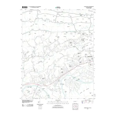 2010 Map of Church Hill, 2010 Print