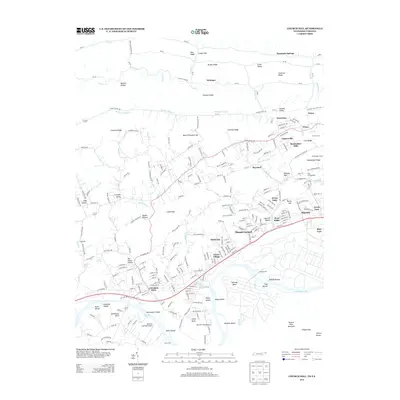 2013 Map of Church Hill, 2013 Print