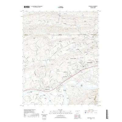 2019 Map of Church Hill, 2019 Print