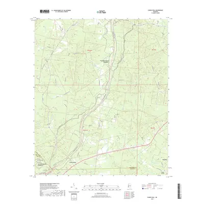 2018 Map of Church Hill, 2018 Print