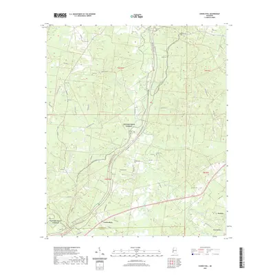 2020 Map of Church Hill, 2020 Print