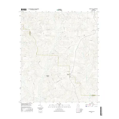 2017 Map of Church Hill, 2017 Print