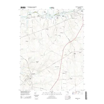 2014 Map of Church Hill, 2014 Print