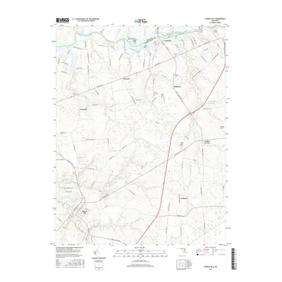 2017 Map of Church Hill, 2017 Print