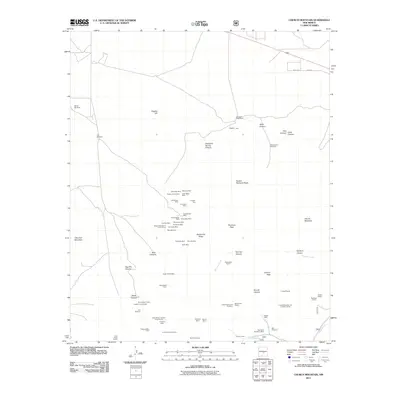 2011 Map of Church Mountain, 2011 Print