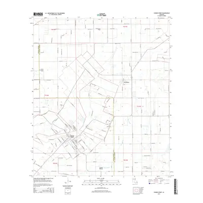 2015 Map of Church Point, 2015 Print