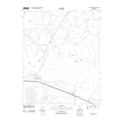 2010 Map of Church Rock, 2010 Print