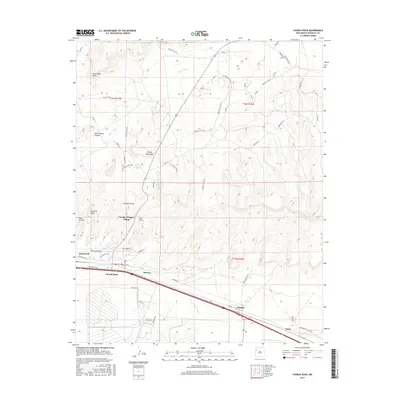 2017 Map of Church Rock, 2017 Print