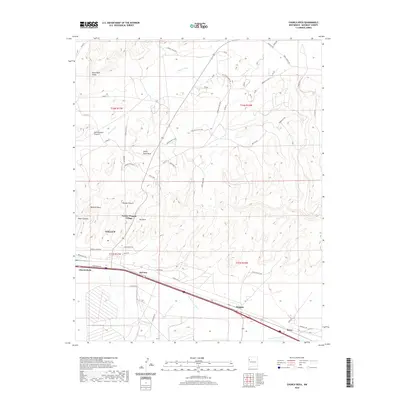 2020 Map of Church Rock, 2020 Print