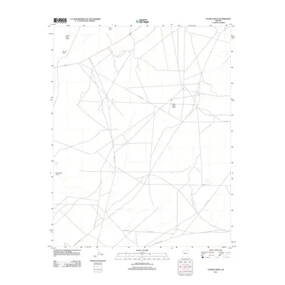 2011 Map of Church Rock, 2011 Print