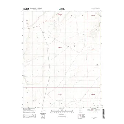 2014 Map of Church Rock, 2014 Print