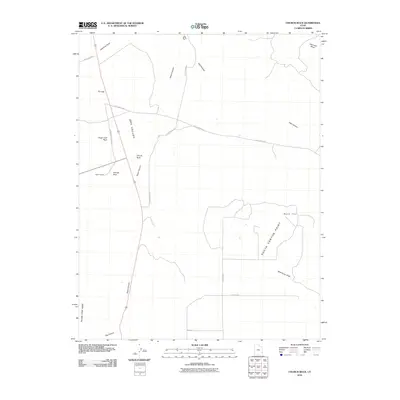 2010 Map of Church Rock, 2010 Print