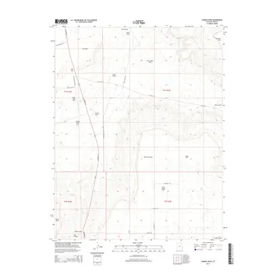 2014 Map of Church Rock, 2014 Print