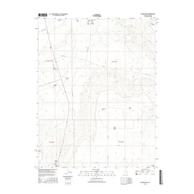 2017 Map of Church Rock, 2017 Print