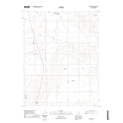 2020 Map of Church Rock, 2020 Print