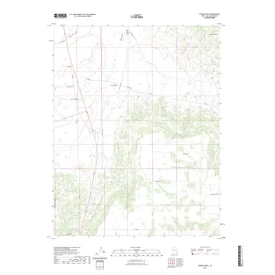 2023 Map of Church Rock, 2023 Print