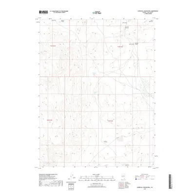 2018 Map of Churchill Canyon Well, 2018 Print