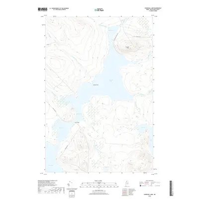 2018 Map of Churchill Lake, 2018 Print