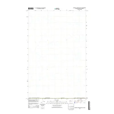 2014 Map of Churchill Mountain OE N, 2014 Print