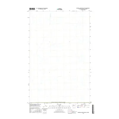 2017 Map of Churchill Mountain OE N, 2017 Print