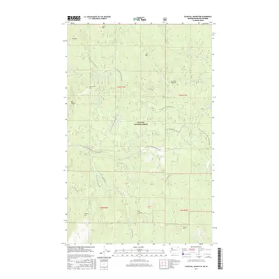 2017 Map of Churchill Mountain, 2017 Print