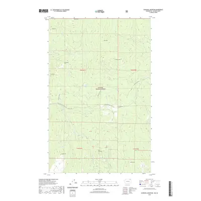 2020 Map of Churchill Mountain, 2020 Print