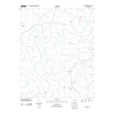2010 Map of Churchland, 2010 Print