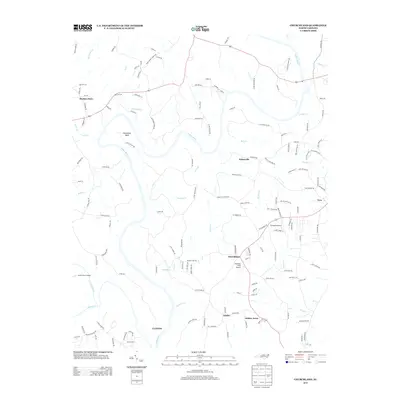 2013 Map of Churchland, 2013 Print