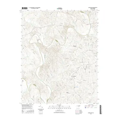 2016 Map of Churchland, 2016 Print