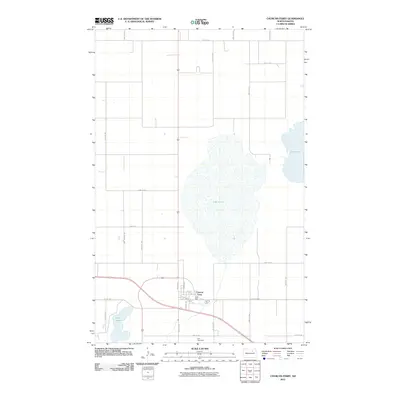 2011 Map of Churchs Ferry, 2011 Print