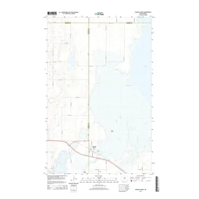 2014 Map of Churchs Ferry, 2014 Print