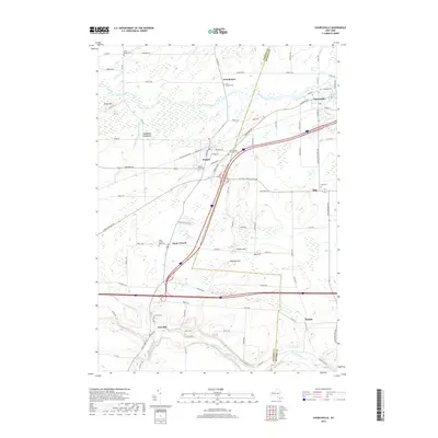 2019 Map of Churchville, 2019 Print