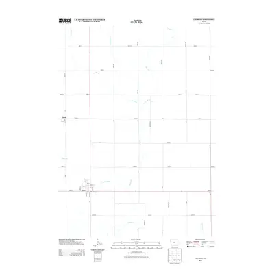 2013 Map of Churdan, 2013 Print