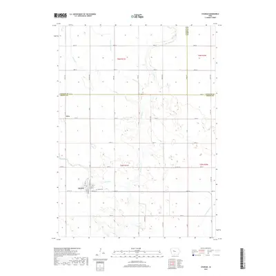 2018 Map of Churdan, 2018 Print