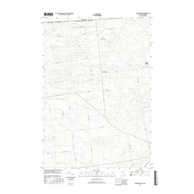 2016 Map of Churubusco, 2016 Print