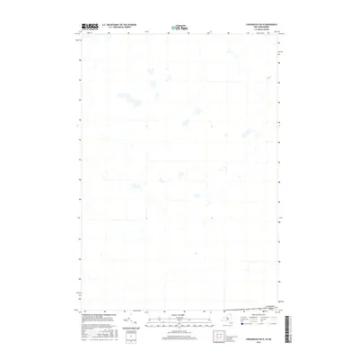 2016 Map of Churubusco OE N, 2016 Print