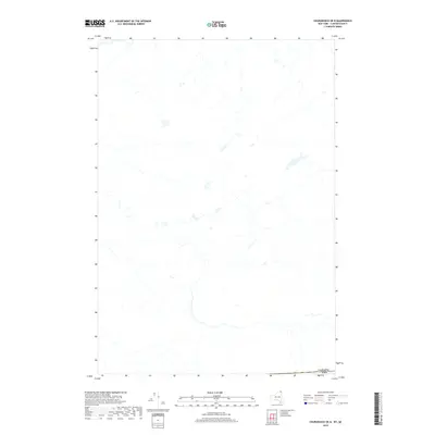 2019 Map of Churubusco OE N, 2019 Print