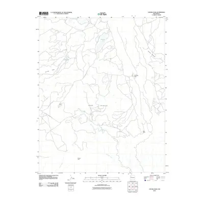 2010 Map of Chuska Peak, 2010 Print