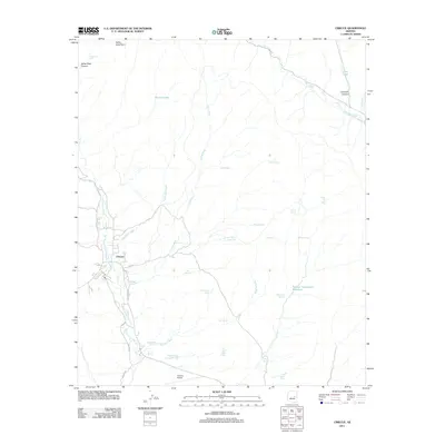 2011 Map of Cibecue, 2011 Print